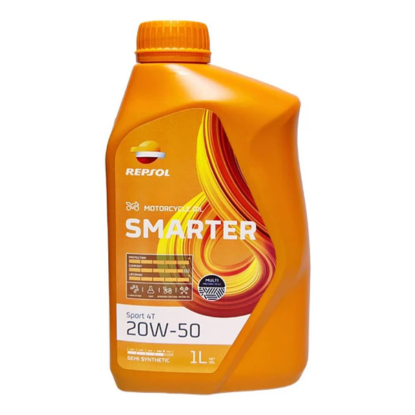 Aceite Semisintético Repsol Smarter 4T 20W50 1 Litro