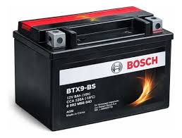 Batería para Moto Bosch M6 BTX9-BS / YTX9-BS 12V 8Ah (AGM Mega Power Sellada)