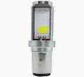 Ampolleta LED BA20d (S2) 12V Alta Visibilidad Para Moto / Scooter - Genérica