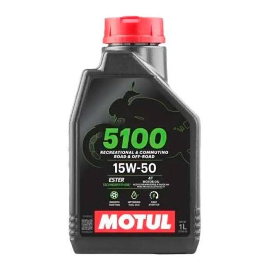 Aceite Semisintético Motul 5100 15W50 4T 1 Litro