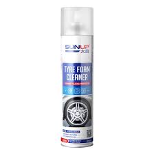 Renovador y Limpiador de Neumáticos en Espuma Sunup Tyre Foam 650 ml