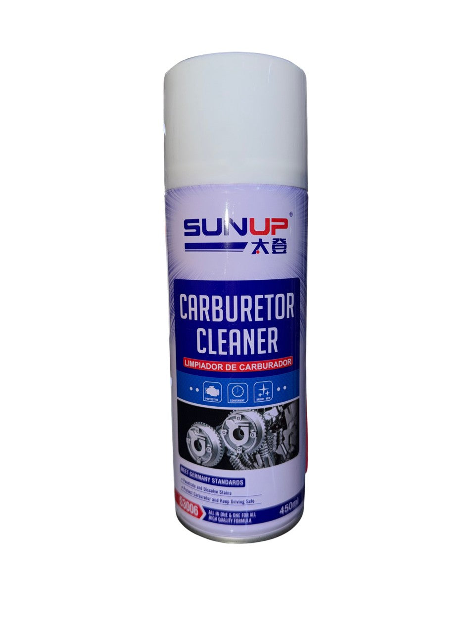 Limpiador de Carburador y Admisión Sunup Spray 450 ml